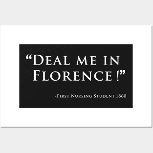 Deal me in florence Posters and Art